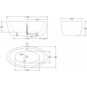 Акриловая ванна BELBAGNO BB67-1700-W0
