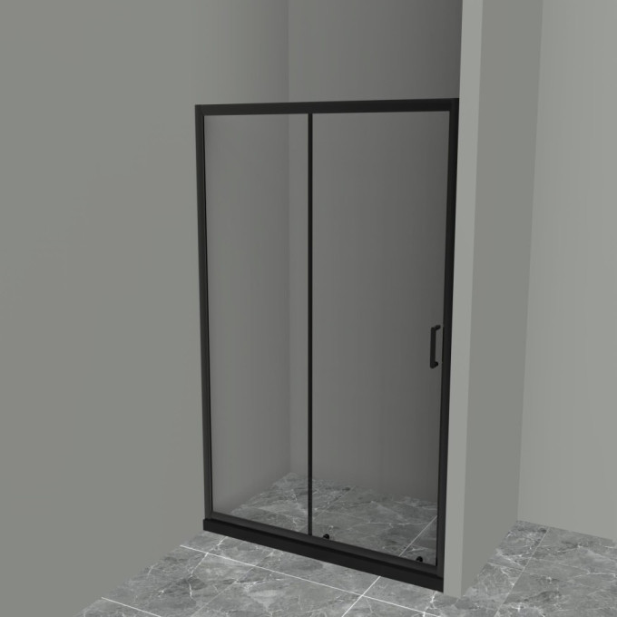 Душевая дверь BELBAGNO UNO-195-BF-1-120-C-NERO