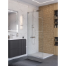 Душевая перегородка BELBAGNO UNO-L-1-TB-80-C-Cr 800x2000 мм хром