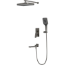 Душевой комплект BELBAGNO DUE DUE-VDSET-GM 310x210 мм, со смесителем