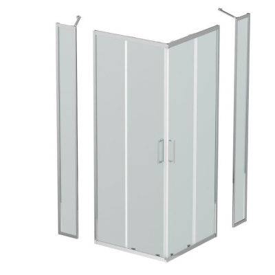 Душевой уголок BELBAGNO LUCE-A-22-80+20-C-Cr