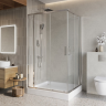 Душевой уголок BELBAGNO LUCE-AH-22-105/100-C-Cr