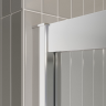 Душевой уголок BELBAGNO LUCE-AH-22-105/100-C-Cr