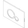 Смывная клавиша BELBAGNO SFERA BB014-SR-BIANCO