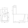 Унитаз BELBAGNO BB121CP